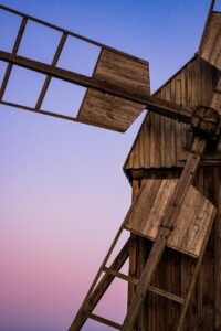 windmill, wood, sunset, mill, agriculture, building, rotate, old, nature, heaven, sweden